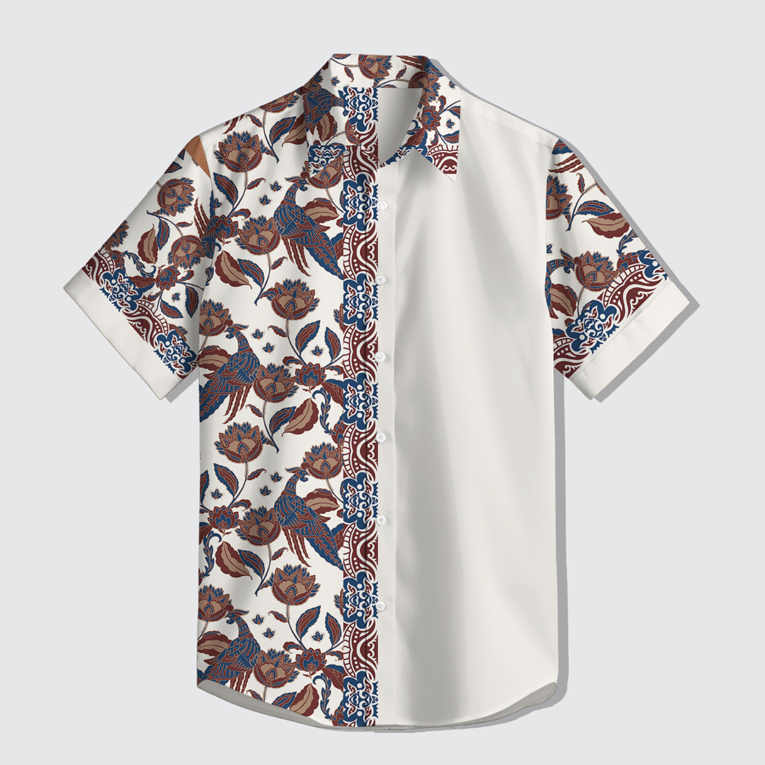 Bikin Kemeja Pria Custom Keren Terkini 5 Aviary Heritage Bloom