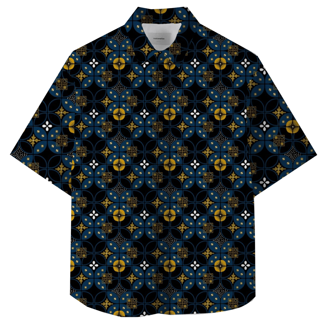 Bikin Kemeja Pria Custom Keren Terkini 8 Malika Navy
